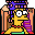 Folder Marge in curlers icon