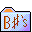 Simpsons Folder B Sharps folder icon