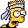 Guest Stars Spinal Tap Rock star Bart icon