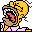 Homertopia Homer screaming icon