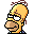 Homertopia Urbane Homer drunken fantasy icon