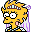 Lisas Wedding Lisa in her wedding dress icon