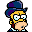 Episode Tom Sawyer Homer icon