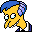 Nuclear Plant Burns with toupee icon