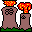 Nuclear Plant Nuclear meltdown without sky icon
