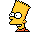 Rollover Barts joke face 1 icon