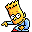 Rollover Mischievous Bart 1 icon