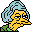 School Old Mrs Krabappel icon