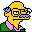 School Old teacher icon