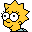 Simpsons Family newborn Maggie icon