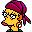 Townspeople Female psychic help police icon